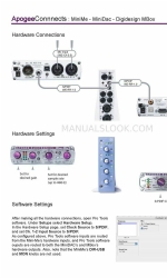 Apogee Mini-DAC Manuel de configuration