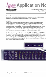 Apogee AD-8000 Notes d'application