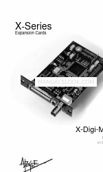 Apogee X-Digi-Mix Card Benutzerhandbuch