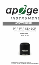 Apogee Instruments S2-441 Owner's Manual