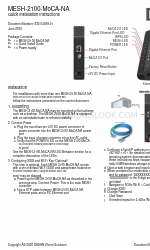 Dasan DZS MESH-2100-MoCA-NA クイック・インストレーション・インストラクション