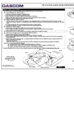 Dascom DP-510 クイック・セットアップ手順