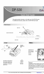 Dascom DP-530 Manual de inicio rápido