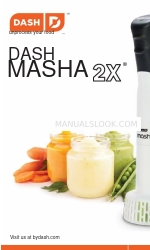 Dash MASHA 2X DMA001 Manual de instrucciones y manual de recetas