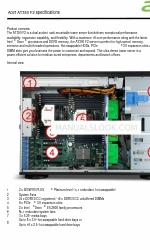 Acer AT350 F2 Series Specifications