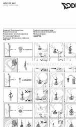 DURAVIT 280830 Vervangingshandleiding