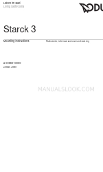 DURAVIT Starck 3 0066010000 Mounting Instructions