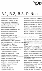 DURAVIT B.1 B11010 0030 Instrucciones de montaje y uso