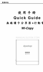 Apotop Wi-Copy Beknopte handleiding