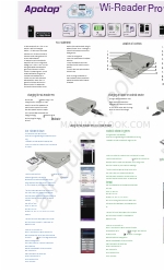 Apotop WI-READER PRO DW17 Manual