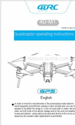 4DRC 4D-M1 Manual de Instruções