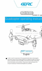 4DRC 4D-V30 Operating Instructions Manual