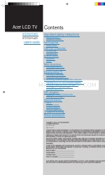 Acer 9951 User Manual