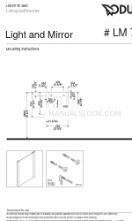 DURAVIT LM 7865 Instrukcja montażu