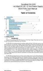 DuraWatt DS12VD Manuale d'uso