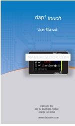 Data Aire dap4 touch Kullanıcı Kılavuzu