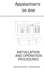 Appalachian Stove & Fabricators 36-BW 設置および操作手順