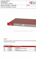 4EVAC Impact Controller-Expander Panduan Pengguna dan Instalasi