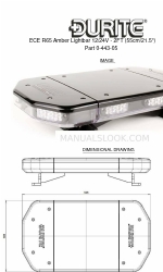 Durite ECE R65 Quick Start Manual