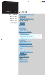 Acer AT2605-DTV User Manual