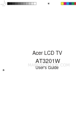 Acer AT3201W Manual do utilizador