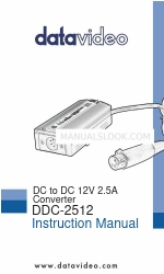 Data Video DDC-2512 Instrukcja obsługi