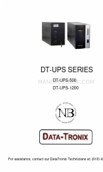 Data-Tronix DT-UPS-1200 Manuel