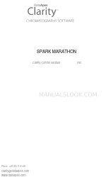 DataApex Clarity SPARK MARATHON 매뉴얼