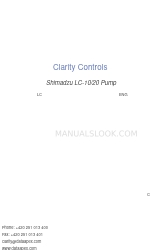 DataApex Shimadzu LC-20 Manual