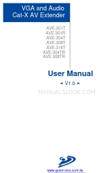 DataBay AVE-301R Manuel de l'utilisateur