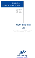 DataBay VS-201H 사용자 설명서