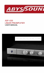 ABYSSOUND ASP-1000 Manual do utilizador