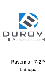 Durovin Bathrooms Ravenna 17-2 DR04-L Руководство по установке