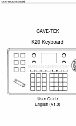 CAVE-TEK K20 ユーザーマニュアル