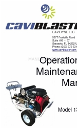 Caviblaster 1325-G Manuel d'utilisation et d'entretien