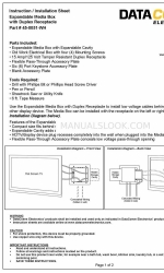 DataComm 45-0051-WH Instrukcja/arkusz instalacyjny