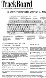 Datadesk TrackBoard Instrukcja skrócona