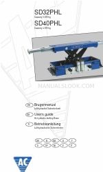 AC SD32PHL Manual do utilizador