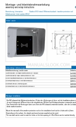 Datafox EVO Intera II Montage- en installatie-instructies