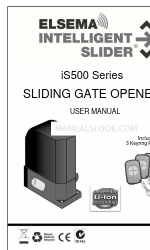 Elsema Intelligent Slider iS500 series User Manual