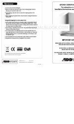 Addvent AVCH60 Installationsanleitung und Benutzerhandbuch