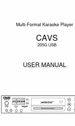 CAVS 205G USB Gebruikershandleiding