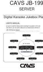 CAVS JB-199 Premier Kullanıcı Kılavuzu