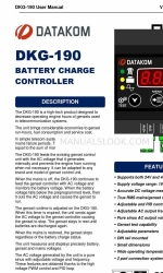 Datakom DKG-190 Panduan Pengguna