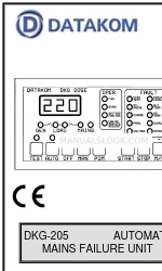 Datakom DKG-205 User Manual