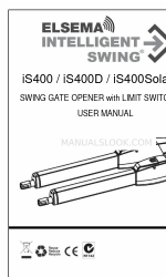 Elsema Intelligent Swing iS400D Kullanıcı Kılavuzu