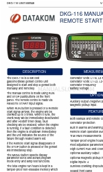 Datakom DKG-116 Руководство пользователя