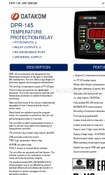 Datakom DPR-145 Посібник користувача