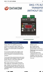 Datakom DKG-175 Manual del usuario