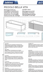 Duscholux PICCOLO BELLA VITA Series Руководство по установке